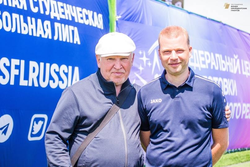 Руководитель СФК КГТУ «Паруса Балтики» Александр Егоров и главный тренер Денис Горобченко